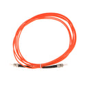 10ft ST to ST ST-ST Simplex PVC Multimode Fiber Optic Patch Cable Cord