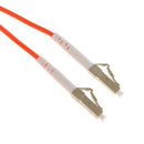 3meter MultiMode Dual Core Electric Fiber Optic Jumper Cable ST to LC Orange