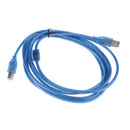 10ft USB 2.0 A to B Male to Male M/M Connector Cable Printer Scanner for Epson HP