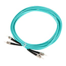 5Meters Multimode 10Gb Duplex Fiber Optic Cable(50/125) ST-ST OM150 Skyblue