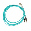 3Meters Multimode 10Gb Duplex Fiber Optic Cable(50/125) OM150 LC-FC Blue