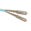 5Meters Multimode 10Gb Duplex Fiber Optic Cable(50/125) SC-SC OM550 Skyblue