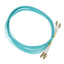 16ft/5m LC to LC Duplex Multimode Optical Fiber Patch Cord Blue Jumper Cable
