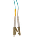 16ft/5m LC to LC Duplex Multimode Optical Fiber Patch Cord Blue Jumper Cable