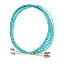 16ft/5m LC to LC Duplex Multimode Optical Fiber Patch Cord Blue Jumper Cable
