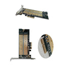 NGFF M.2 B + M Key SSD to PCI-E PCI Express SATAIII 3 Adapter Converter Card