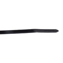 100 Pieces 200mm Network Nylon Plastic Cable Wire Zip Tie Self Locking Strap Black