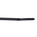 100 Pieces 200mm Network Nylon Plastic Cable Wire Zip Tie Self Locking Strap Black