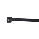 100 pieces Nylon Plastic Cable Tie Network ZIP Locking Cord Strap Wraps Wire Black