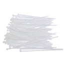 100 pieces Umbrella Push Mount Nylon Cable Ties for Household Construction White