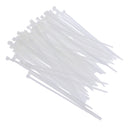 100 pieces Umbrella Push Mount Nylon Cable Ties for Household Construction White