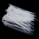 100 pieces Umbrella Push Mount Nylon Cable Ties for Household Construction White