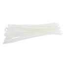 100 Pack 20'' Nylon Cable Zip Ties Heavy Duty Self Locking for Home Garage White
