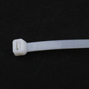 100 Pack 20'' Nylon Cable Zip Ties Heavy Duty Self Locking for Home Garage White