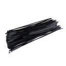 100Pcs 20'' Nylon UV Resistant Cable Wire Zip Tie Industrial Grade Wire Ties Black