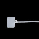 100 pieces Cable Cord Organizer Ties strap Zip for home office electronic White
