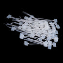 100 pieces Cable Cord Organizer Ties strap Zip for home office electronic White