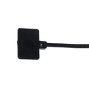 100 pieces Nylon Cable ties kit Cord Organizer Zip wire for Network Computer Black