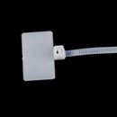 100Piece150mmx4mm Nylon Cable Zip Ties Heavy Duty Self Locking Durable White