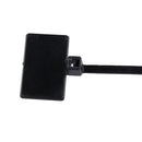 100Piece150mmx4mm Nylon Cable Zip Ties Heavy Duty Self Locking Durable Black