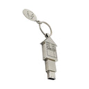 16GB USB2.0 Portable Drive Storage Flash Memory Pen House Design Silver Cute