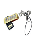 64GB USB 2.0 Swivel Flash Memory Stick Pen Drive Storage Thumb U Disk Gold