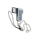 16GB USB 2.0 Swivel Flash Memory Stick Pen Drive Storage Thumb U Disk Blue