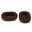 1Pair Memory Foam Protein Leather Replacement Parts Ear Cushion For ATH-MSR7