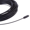30m OD2.2mm Optical Digital Audio Cable Home Theater Fiber Optic Male to Male Gold Plated Optical Cables for TV DVD