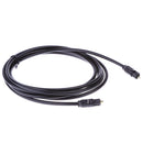 2m OD4.0mm Optical Digital Audio Cable Home Theater Fiber Optic Male to Male Gold Plated Optical Cables for TV MD DVD