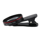 2 in 1 0.6X Wide Angle + 15X Macro Lens for iPhone 5S 6S 7 Samsung Galaxy S6 S5 Black+Red