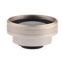 2 in 1 No Distortion 0.6X HD Wide Angle + 15x Macro Multi-Layer Coating Lens for Mobile Phone Gold