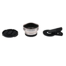 2 in 1 Camera Lens Kit 0.45X Wide Angle+10X Macro Lens Clip-On Gold