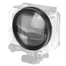 58mm Close up Lens 10X Macro+Lens Adapter Ring for GoPro Hero 5 Housing Case