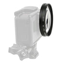 Professional 10X Macro Lens Filter 52mm Close up Micro-camera Lens for Gopro Hero 5 Black Camera Case