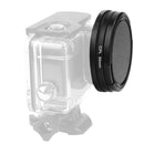 58mm CPL Filter w/ Lens Cover + Adapter Ring fo Gopro Hero 5 Waterproof Case
