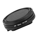 52mm UV Filter Ultraviolet Protection Lens for Gopro Hero 5 Black