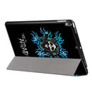 Protective Foldable Leather Case Cover for iPad Pro 10.5 (2017) Tablet PC Skull