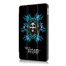 Protective Foldable Leather Case Cover for iPad Pro 10.5 (2017) Tablet PC Skull