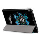 Protective Foldable Leather Case Cover for iPad Pro 10.5 (2017) Tablet PC Skull