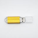 USB Flash Drive Memory Stick Storage Thumb Pen U Disk for Data Storage Gold 32GB