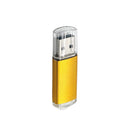 USB Flash Drive Memory Stick Storage Thumb Pen U Disk for Data Storage Gold 64GB