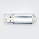USB Flash Drive Memory Stick Storage Thumb Pen U Disk for Data Storage Sliver 64GB