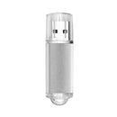 USB Flash Drive Memory Stick Storage Thumb Pen U Disk for Data Storage Sliver 64GB