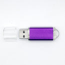 USB Flash Drive Memory Stick Storage Thumb Pen U Disk for Data Storage Purple 64GB