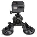 Tri-cup Suction Mount w/Ball Head Car Window Mount for GoPro Hero 5 / 4/3+/3