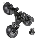 Tri-cup Suction Mount w/Ball Head Car Window Mount for GoPro Hero 5 / 4/3+/3