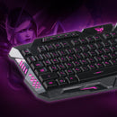 USB Keyboard Colorful LED Illuminated Backlit Wired Gaming Keyboard for PC