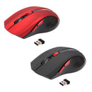 2400DPI Optical Wireless Gaming Game Mouse Gamer Computer Mice 6D Red