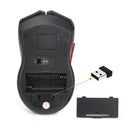 2400DPI Optical Wireless Gaming Game Mouse Gamer Computer Mice 6D Black